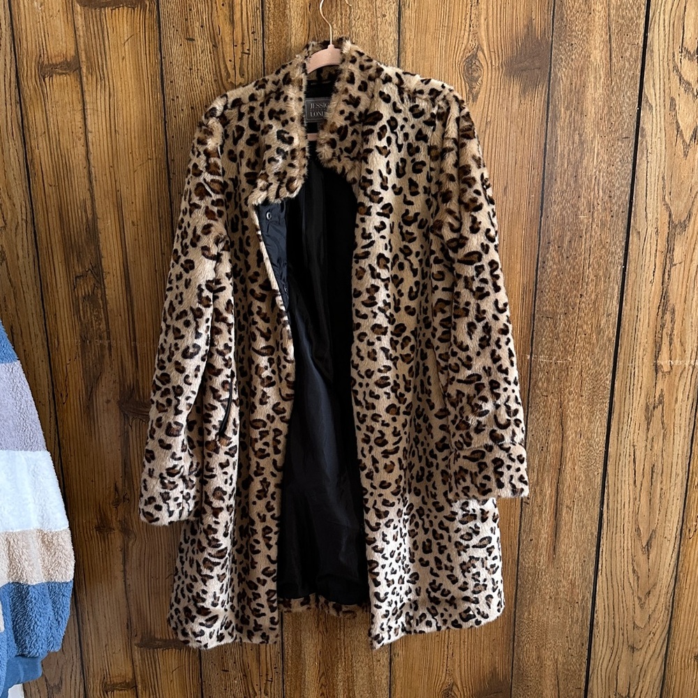 Jessica London Leopard Print Jacket